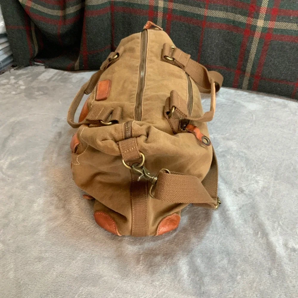 Rare Bed Stu Messenger Bag Canvas/Leather Townsend Shoulder Bag Travel